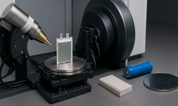 Análise XRD de baterias e materiais avançados – Analytical Service